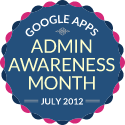 Google Apps Admin Awareness Month