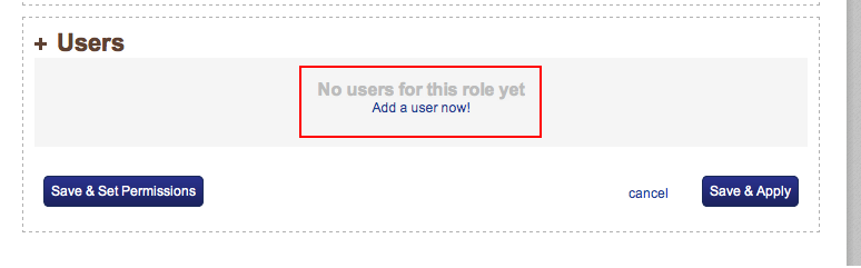 Add a user to a role in FlashPanel