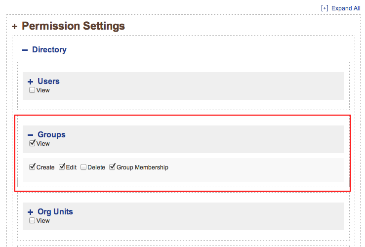 Setting access role permissions in FlashPanel