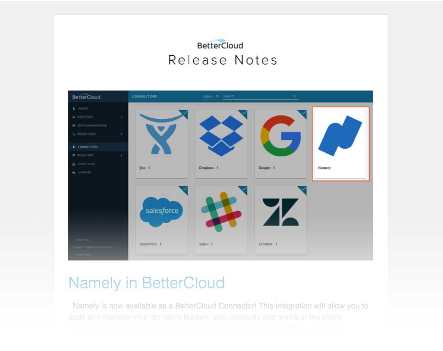BCreleasenotes screenshot BCreleasenotes screenshot