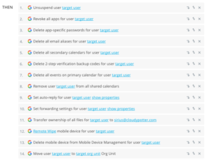 Workflow Actions