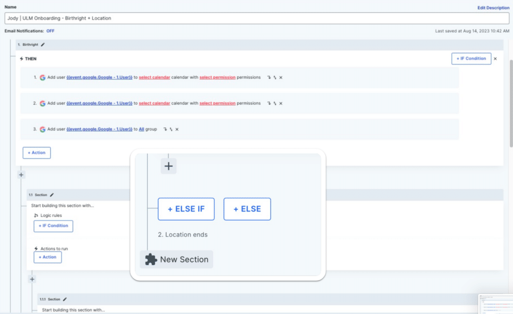 Workflow Builder
