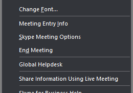 Skype for Business Record a Meeting Skype for Business Record a Meeting