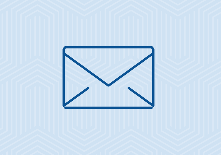 blue envelope blue envelope
