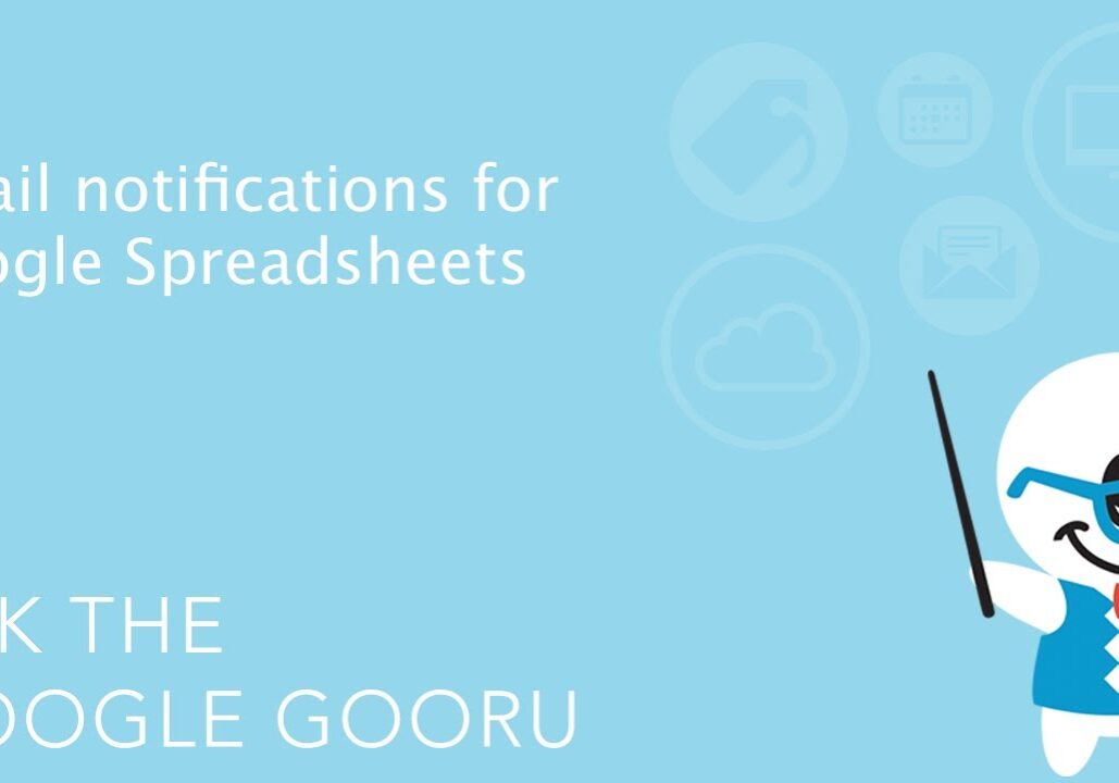 email notifications for google spreadsheets