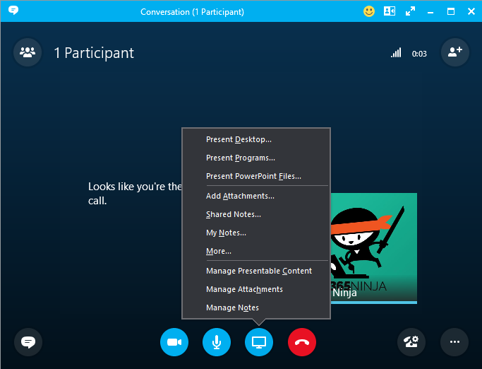 How to Share Your Screen or Program in Skype for Business - BetterCloud