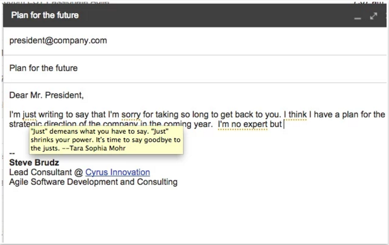 how to make my email more professional