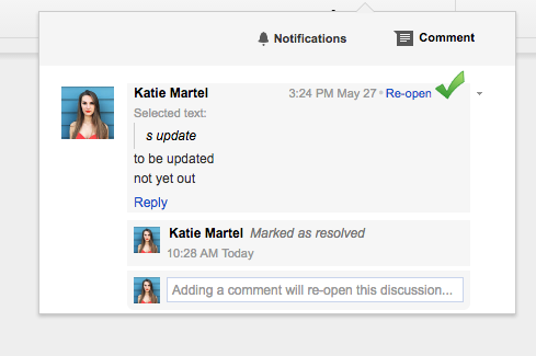 Comments