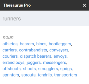 Thesaurus Pro 3