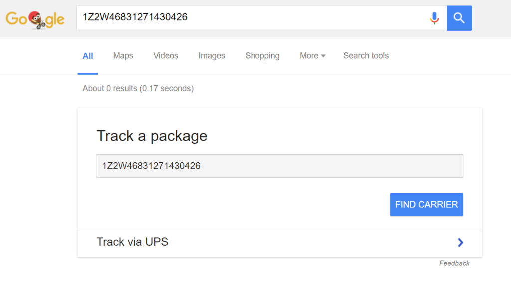 track package