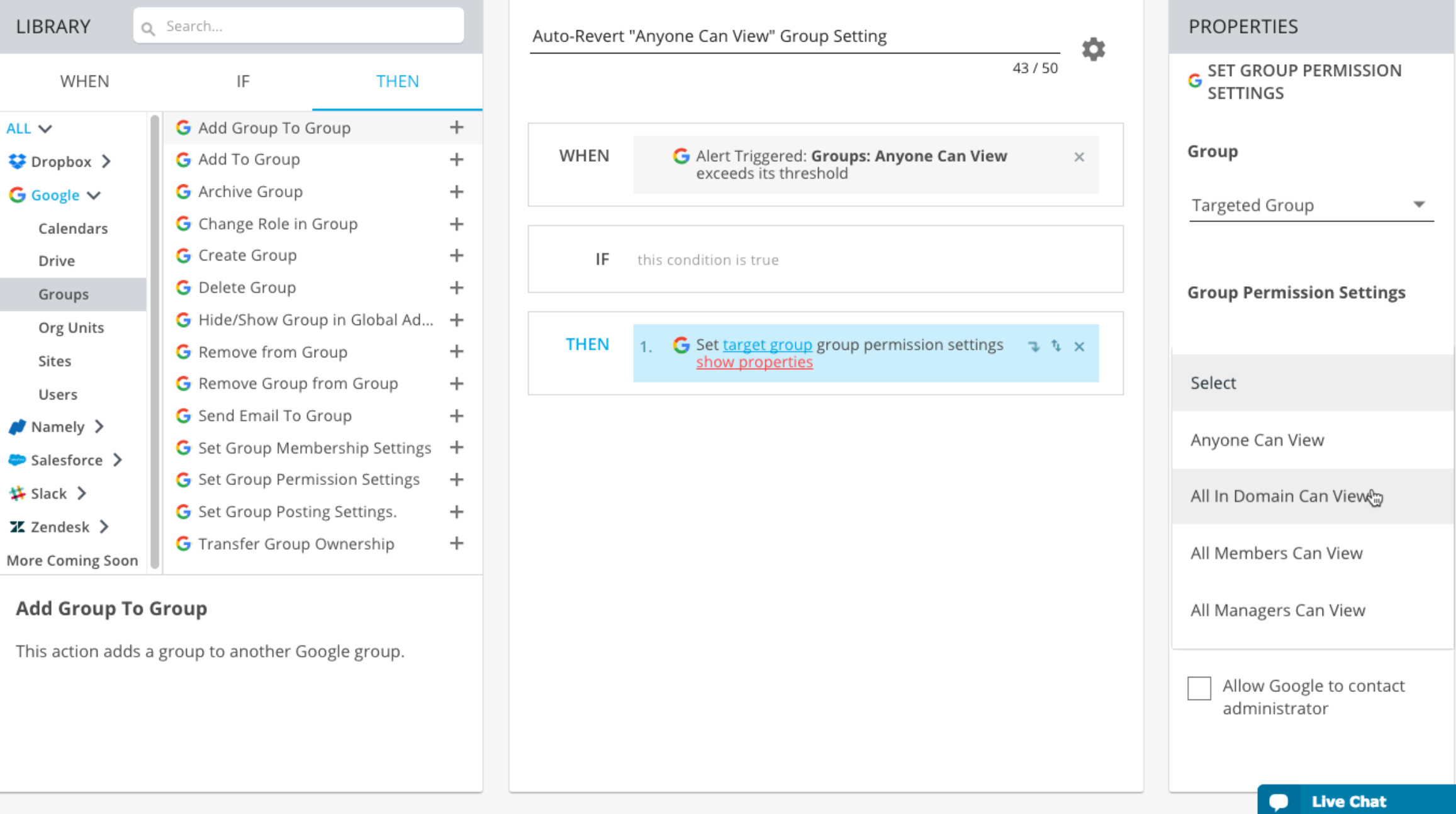 Google Workspace Updates: Manage Google Group members and settings